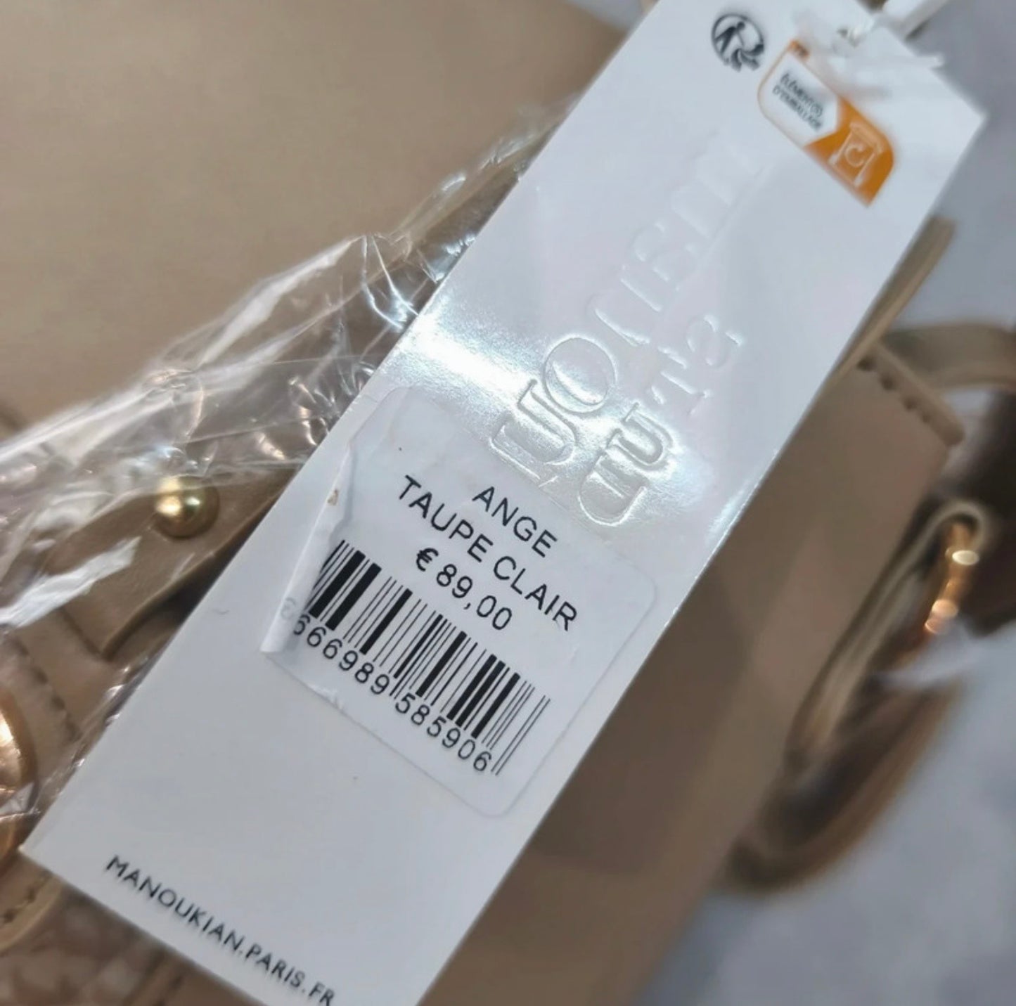 Sac à main de la marque Manoukian Studio (modèle "Ange")