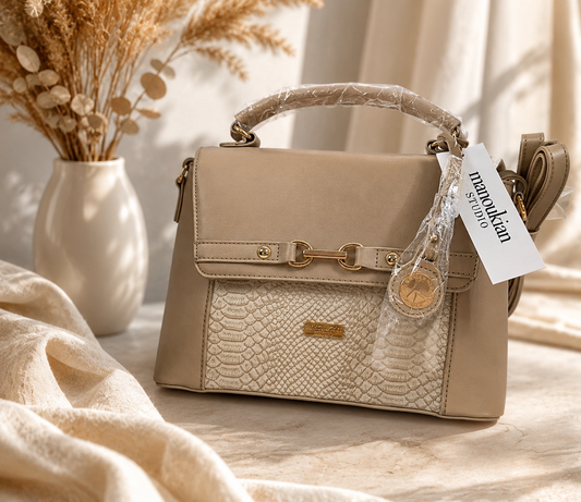 Sac à main de la marque Manoukian Studio (modèle "Ange")