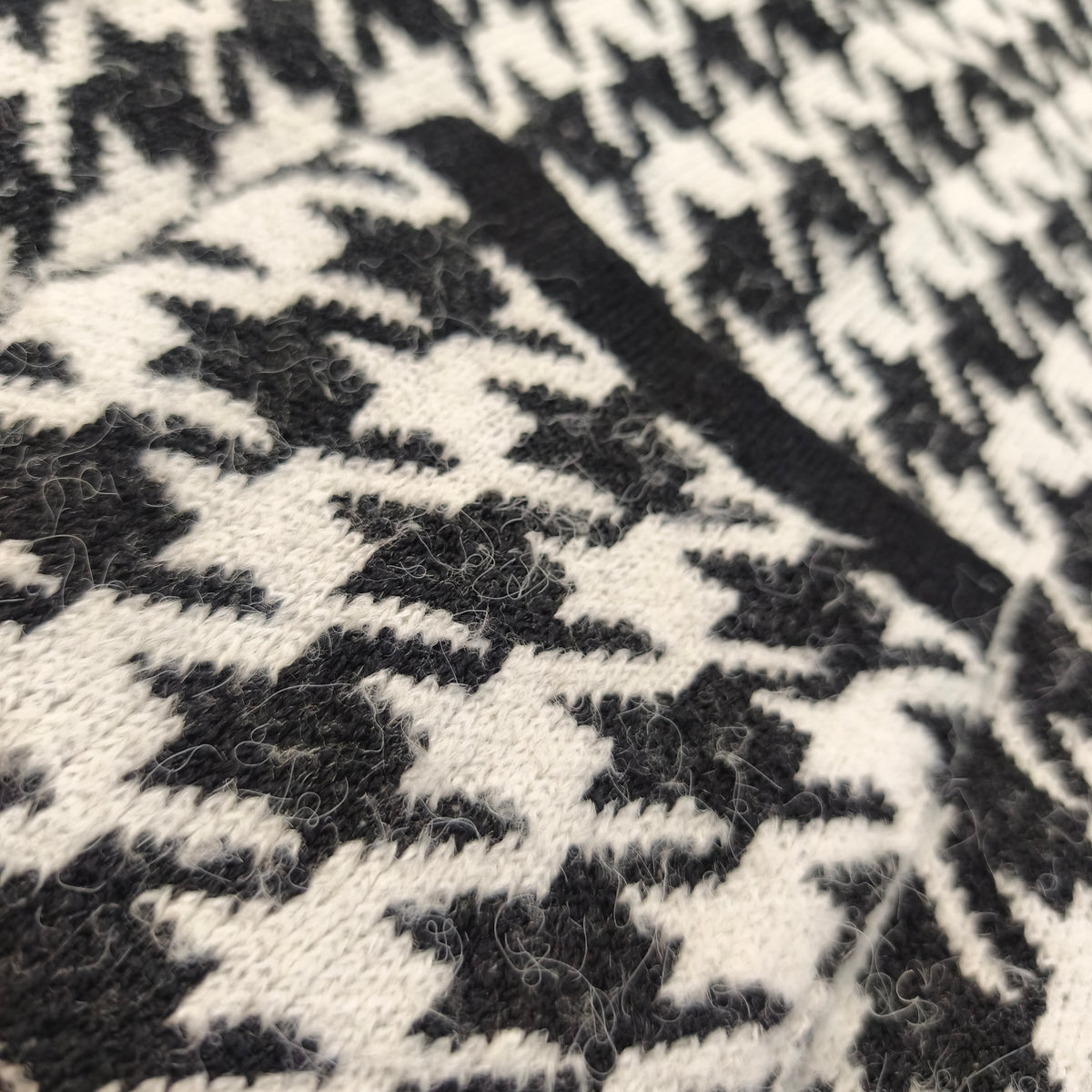 Cardigan oversize Mango à motif pied-de-poule Femme - Taille S (Coupe ample) #0295