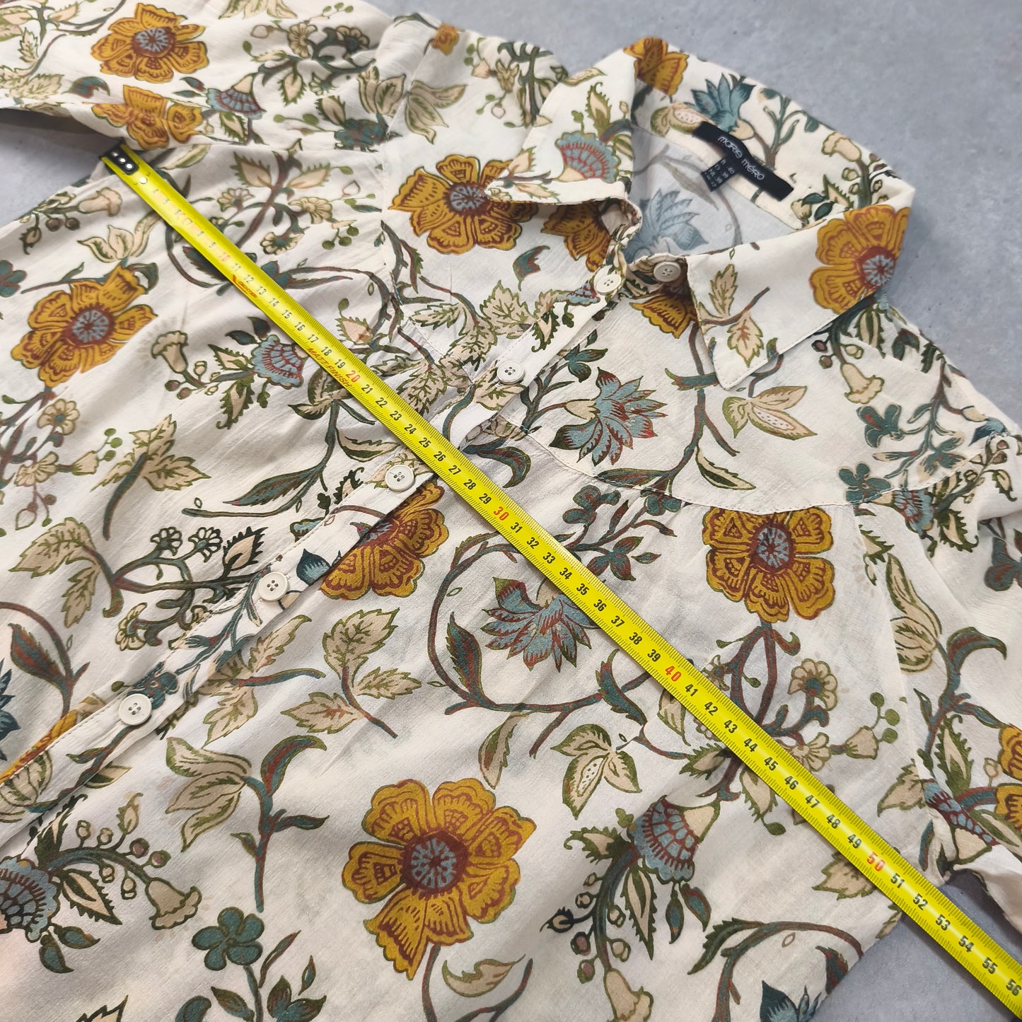 Chemisier femme Marie Méro imprimé floral - Taille 40  #0250