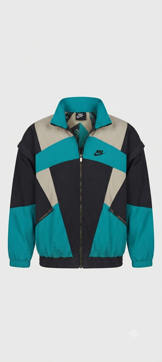 Veste Coupe-Vent Nike Vintage 90s Style Oversize homme L/XL #0122