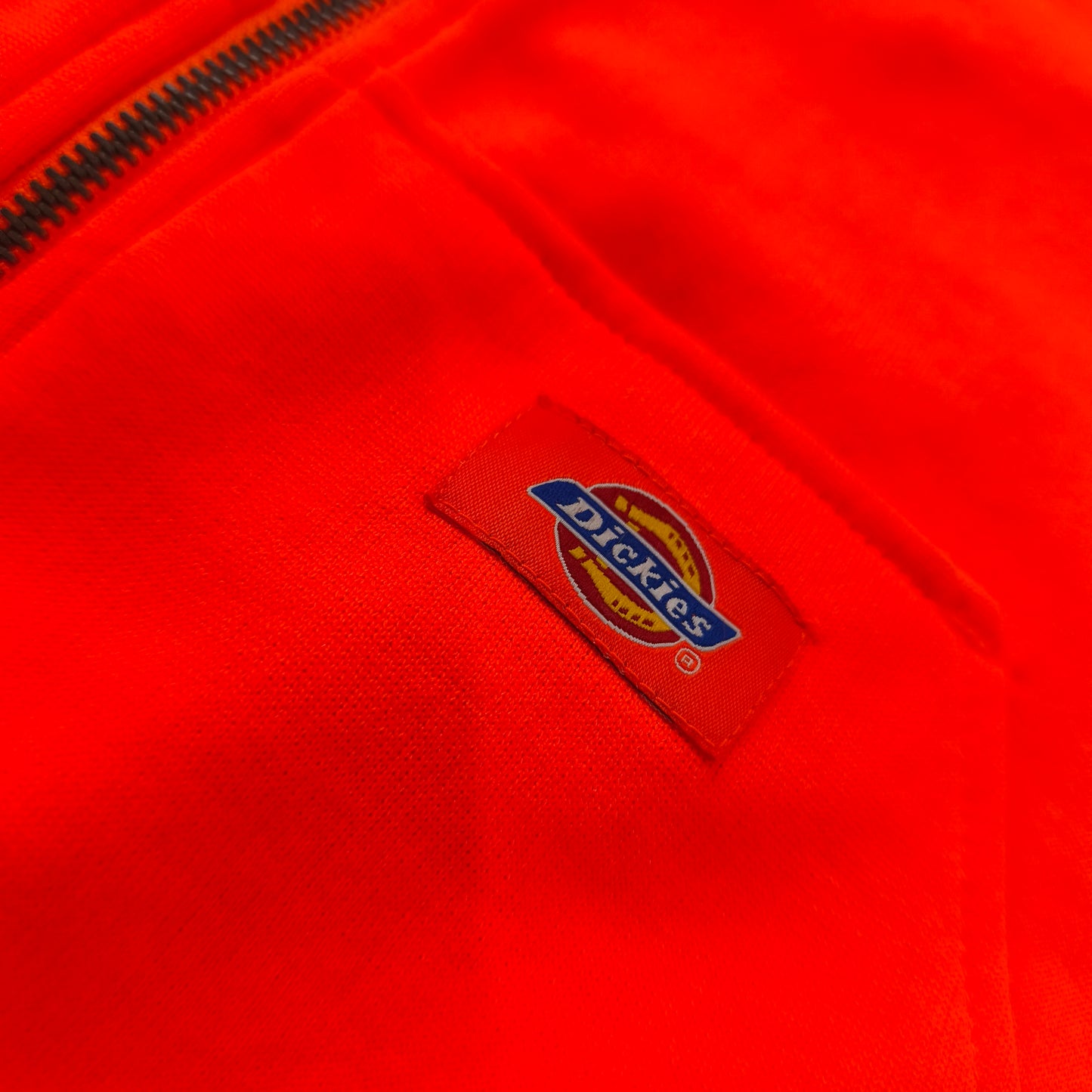 Veste Dickies Zip Hoodie Orange Fluo - 3XL / 4XL Homme - #0086