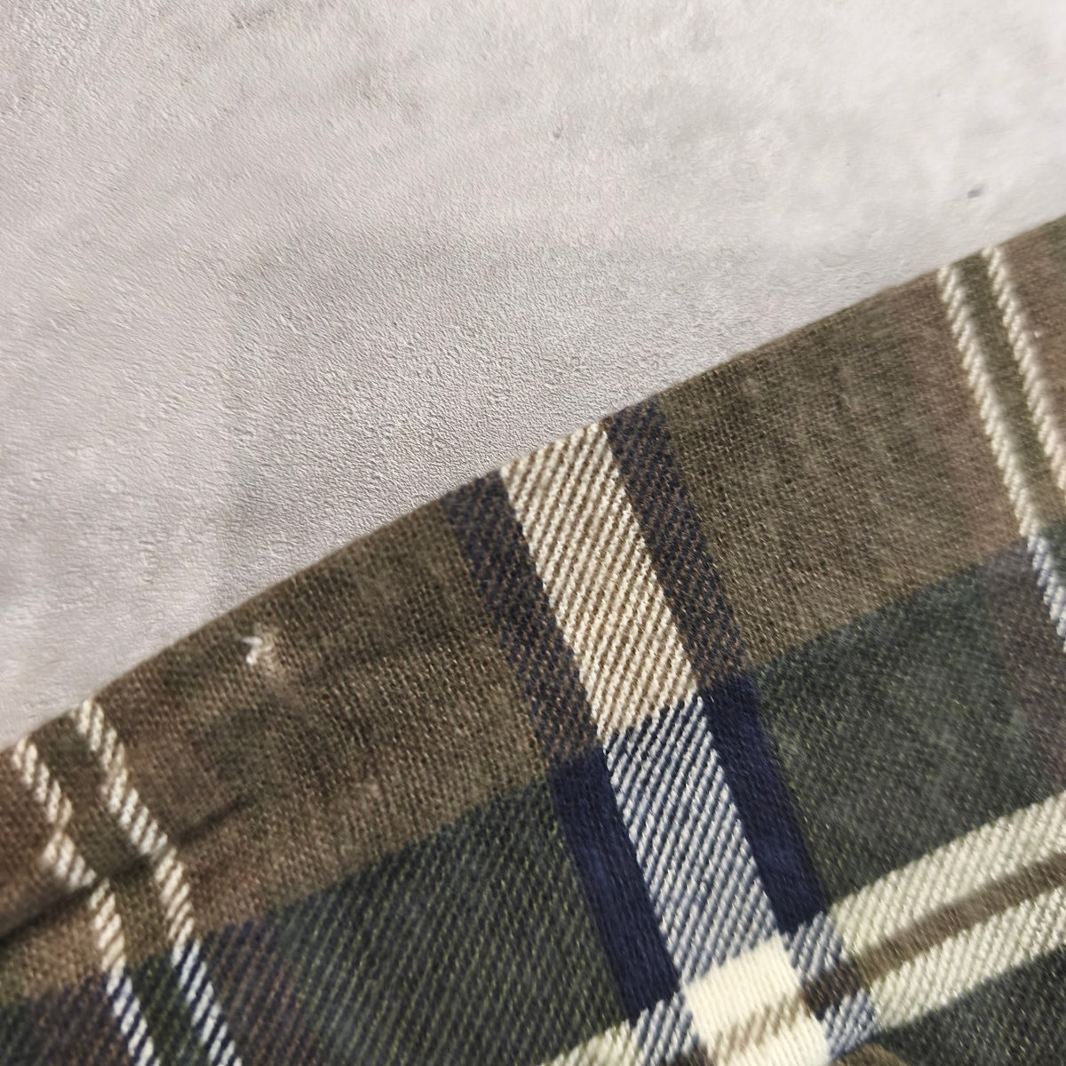 Chemise vintage en flanelle de travail LMA (modèle Ardennes) Homme - Taille L #0295