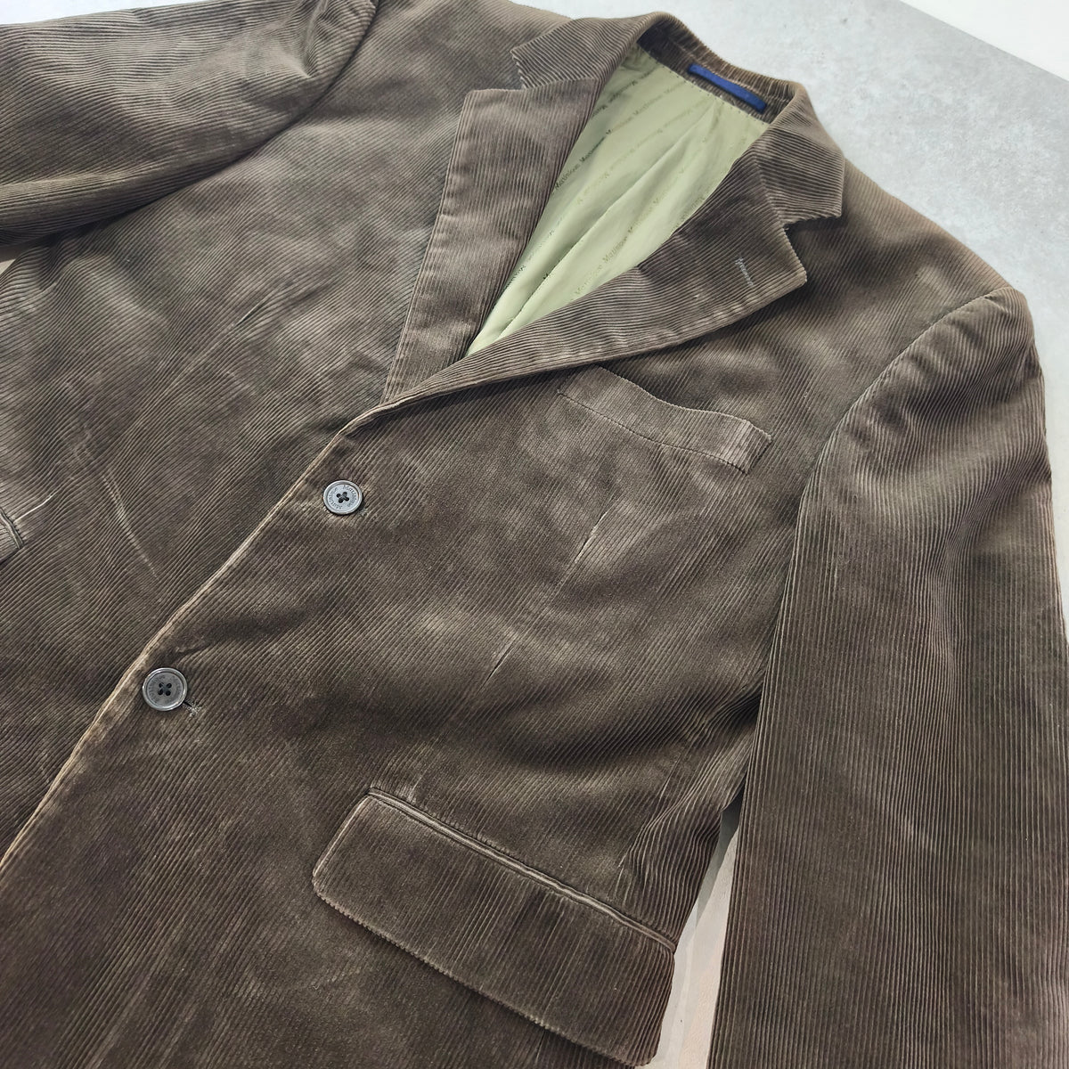 Veste blazer homme Matinique en velours côtelé marron 52 (L) #0302 Homme