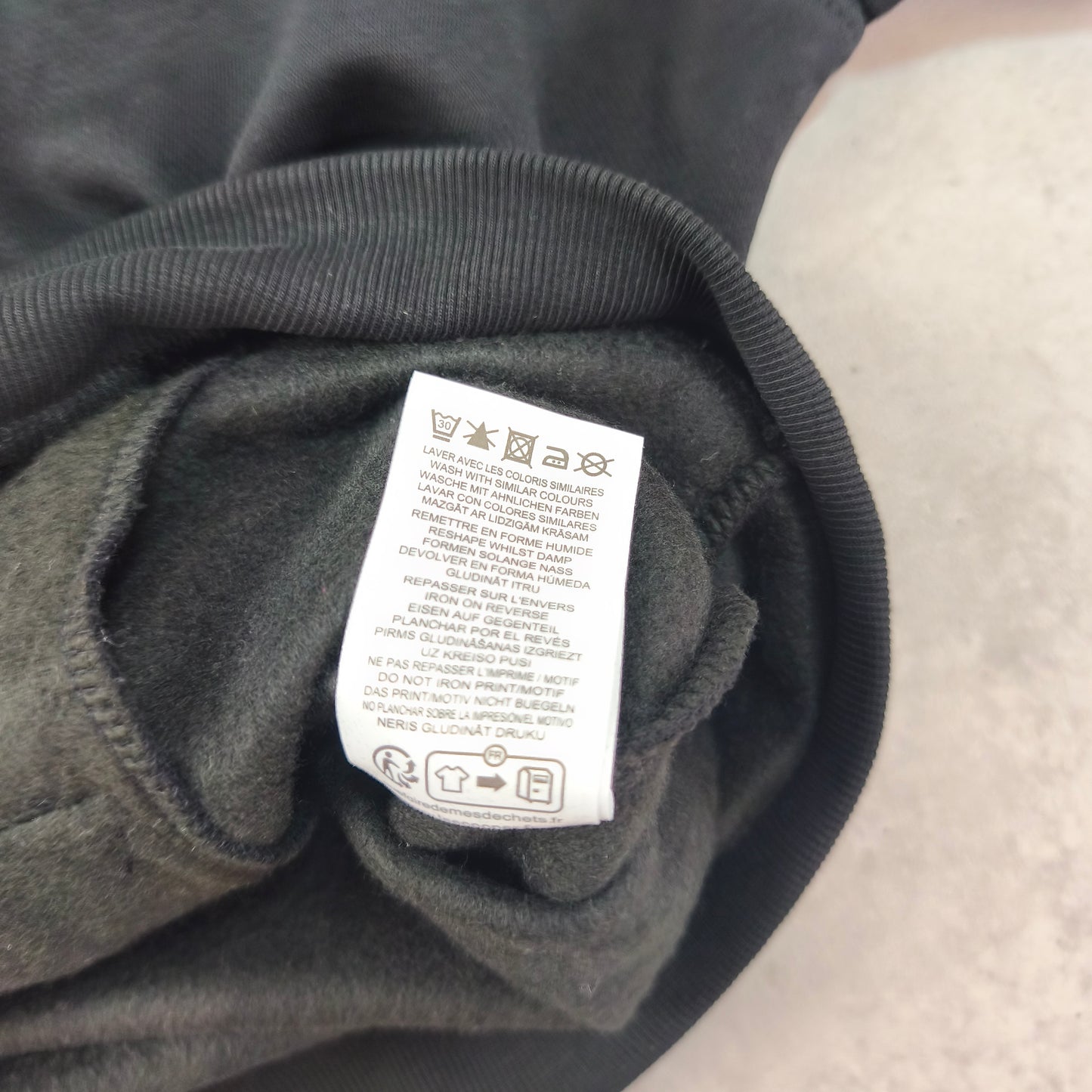 Veste Teddy Lee Cooper Originals Noire très Oversize XL (Convient 2XL/3XL)  homme #0240