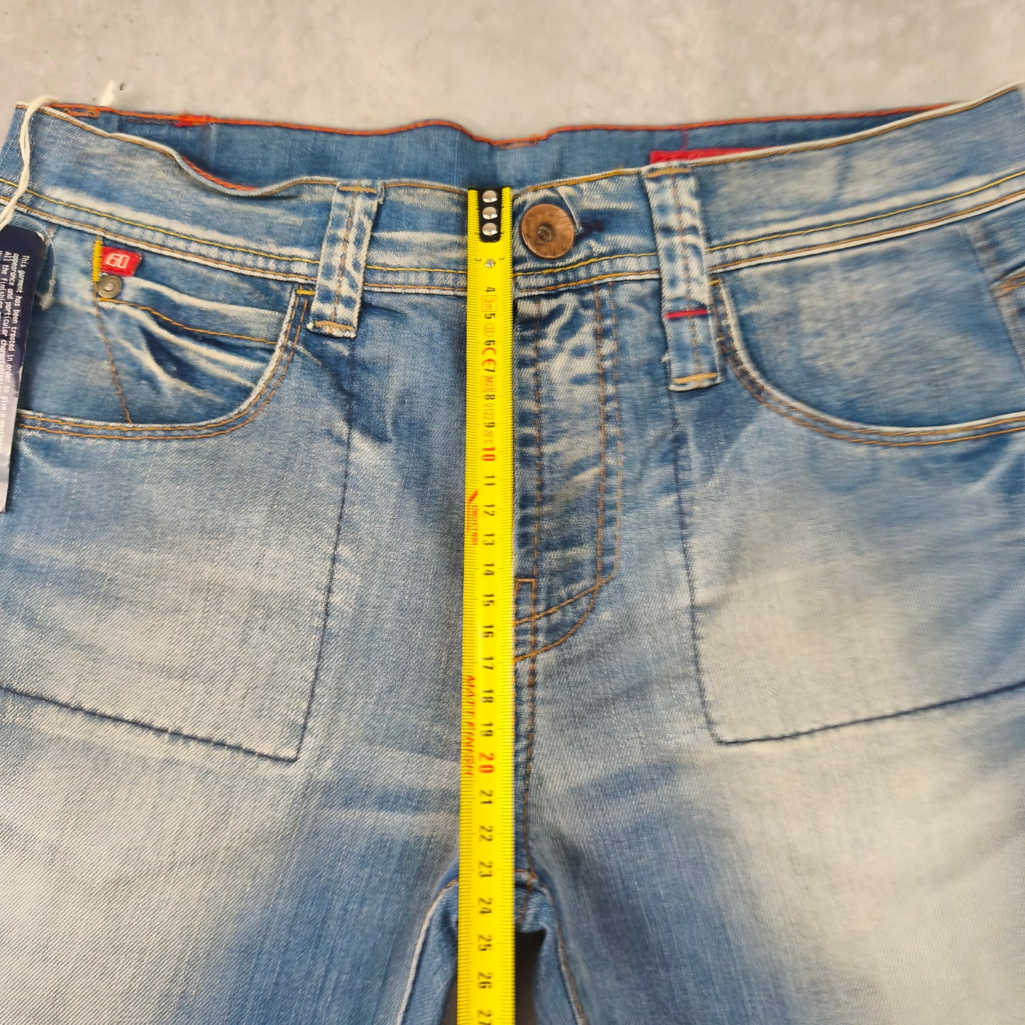 Jean Miss Sixty Vintage Modèle Zuma Taille W30 Denim Rétro Italie Femme #0251