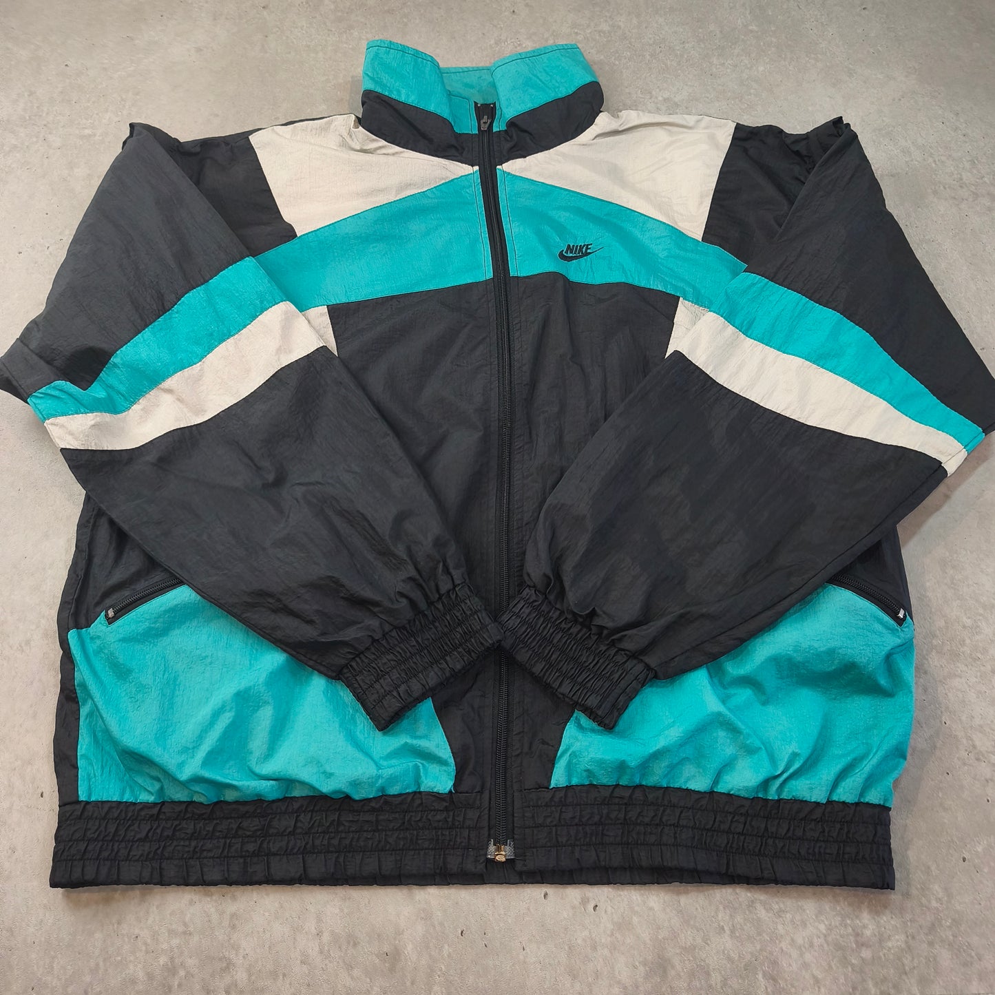 Veste Coupe-Vent Nike Vintage 90s Style Oversize homme L/XL #0122