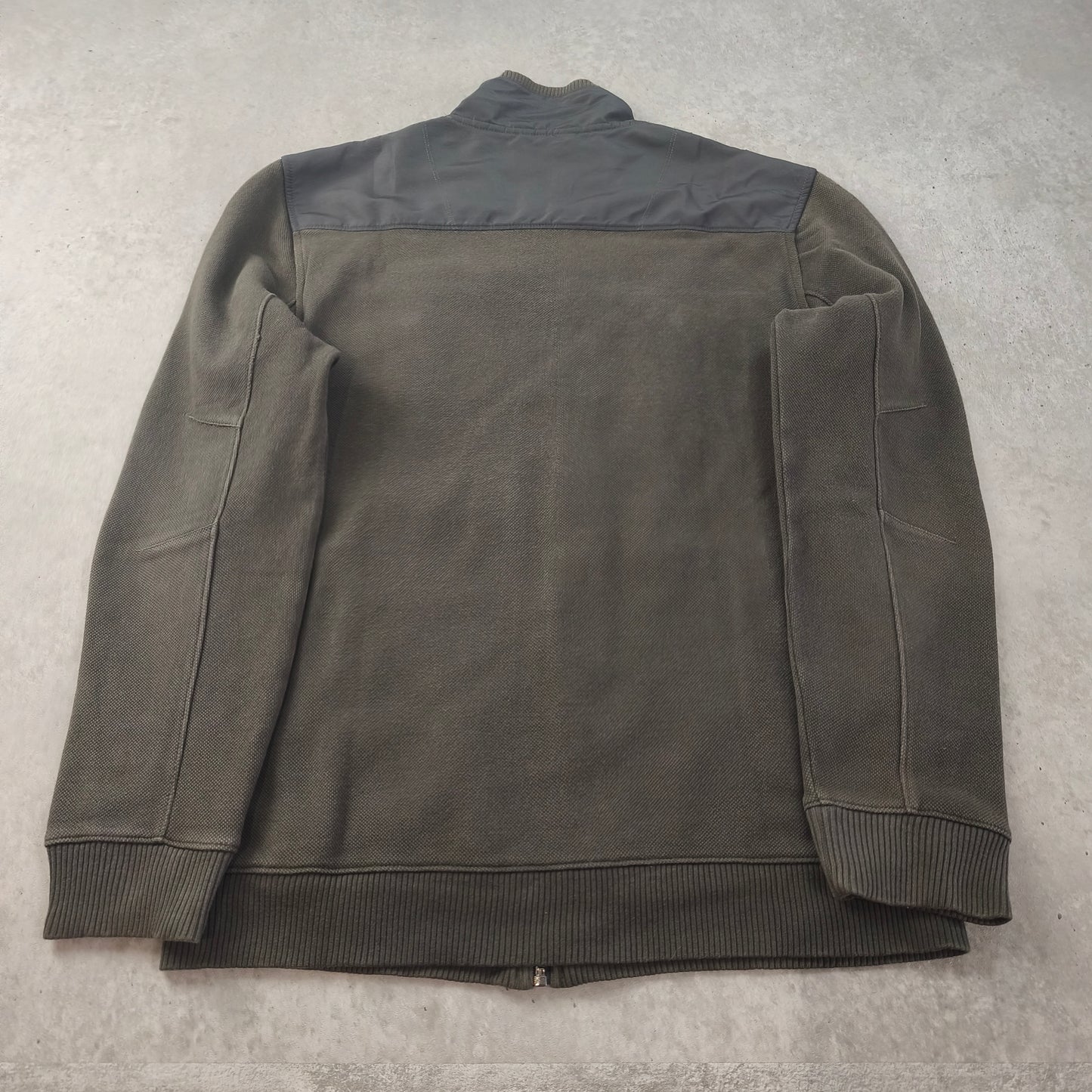 Veste Gilet Calvin Klein Kaki Taupe Coton - Taille M Homme #0112