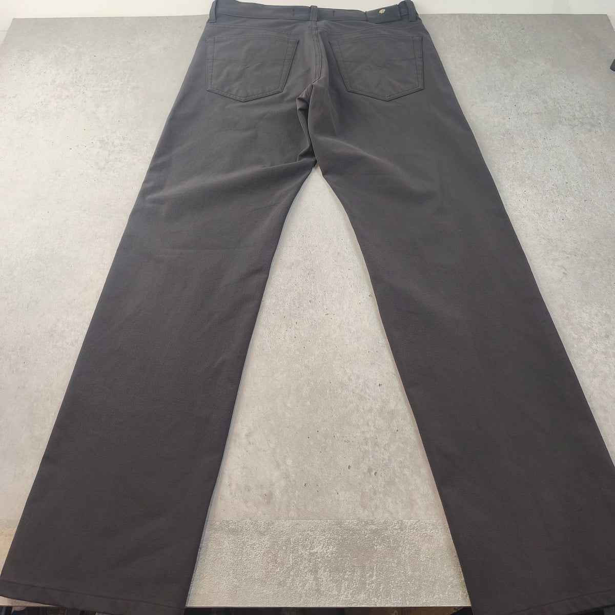 Pantalon Versace Jeans Couture Vintage Techwear Marron Reflets GrisW32 FR42 #0302 Homme