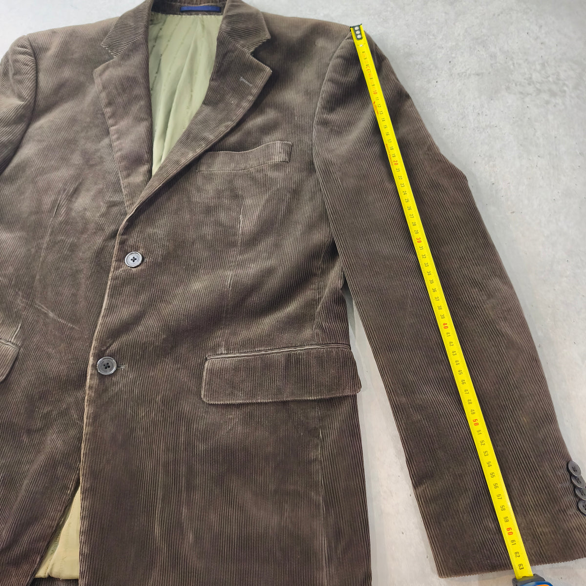 Veste blazer homme Matinique en velours côtelé marron 52 (L) #0302 Homme