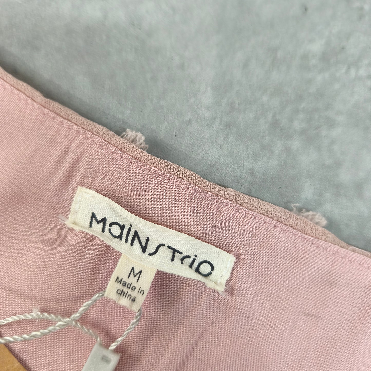 Combishort femme rose poudré plumetis Main Strip taille M femme