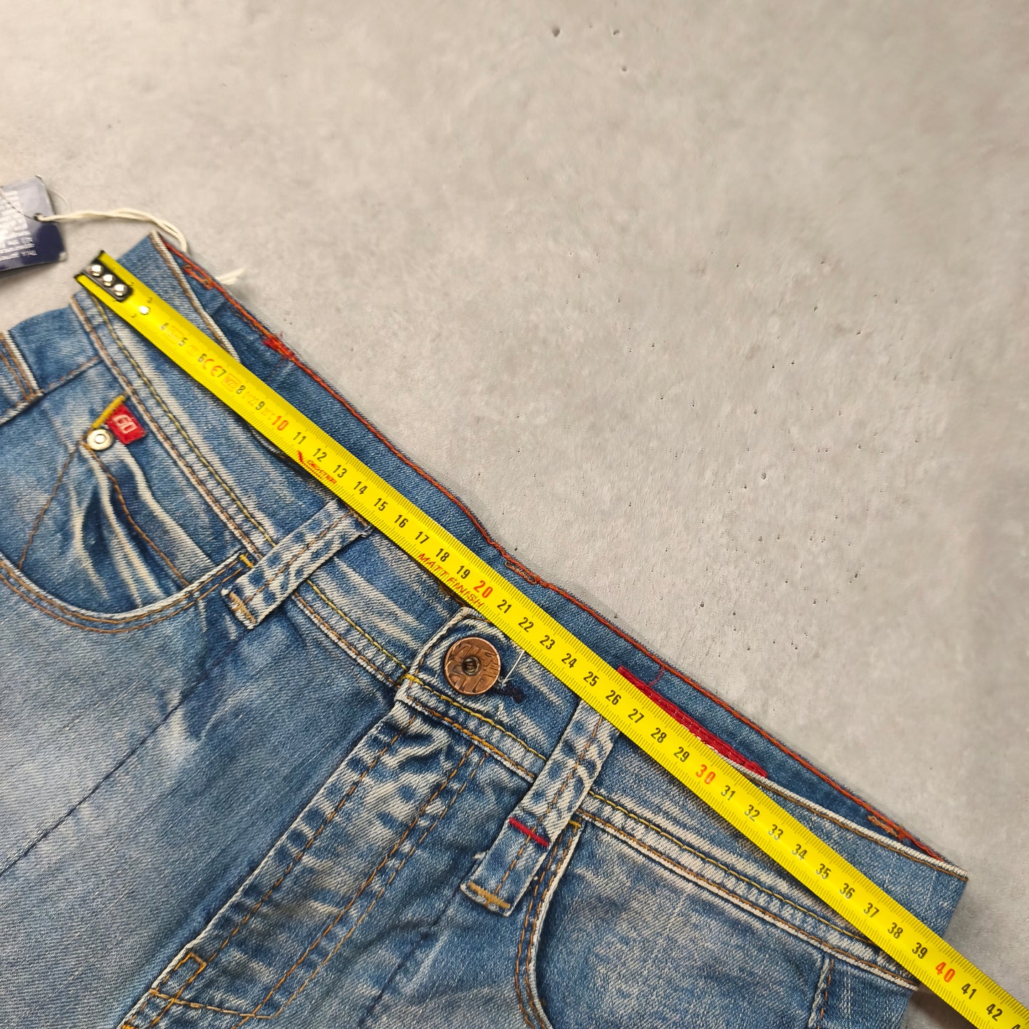 Jean Miss Sixty Vintage Modèle Zuma Taille W30 Denim Rétro Italie Femme #0251