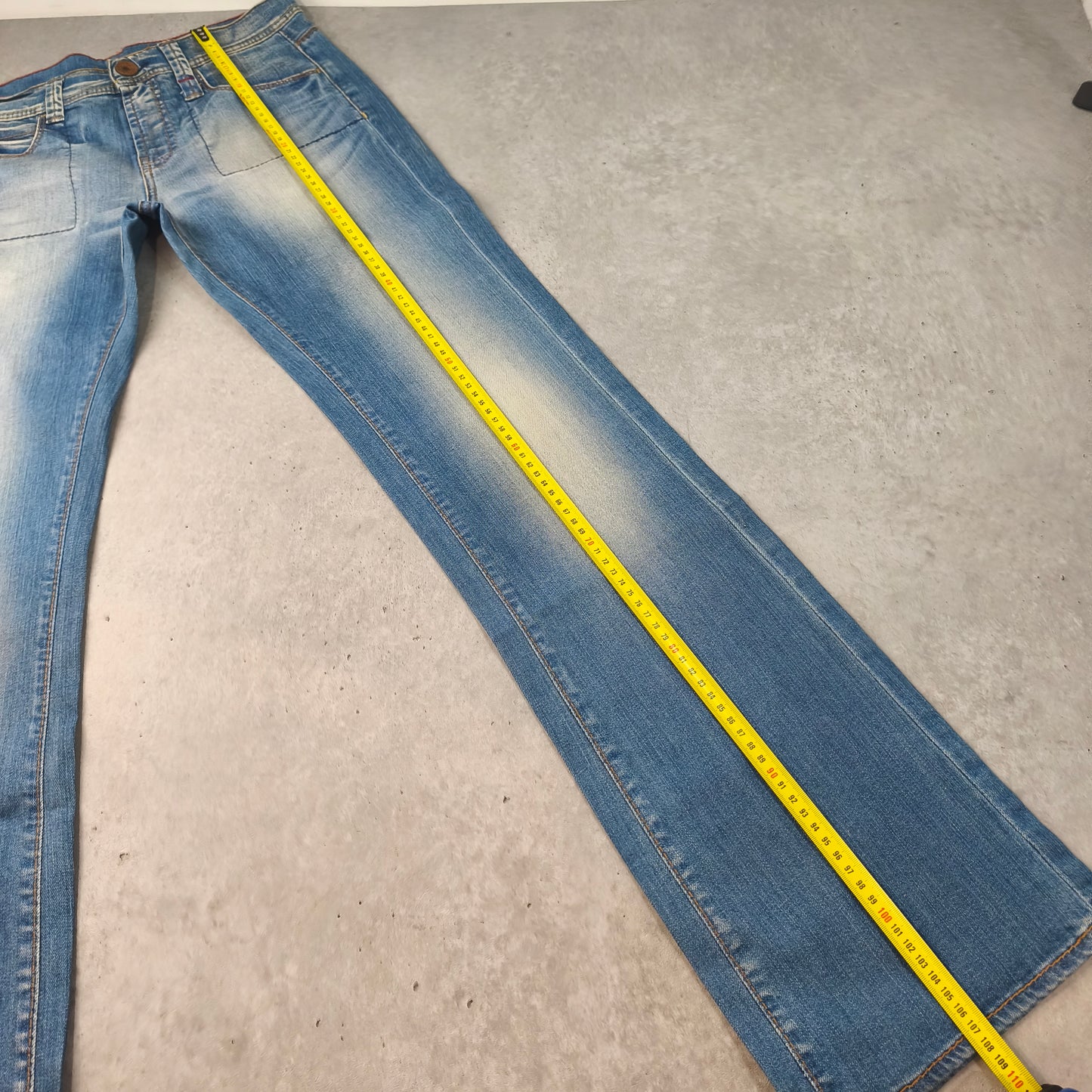 Jean Miss Sixty Vintage Modèle Zuma Taille W30 Denim Rétro Italie Femme #0251