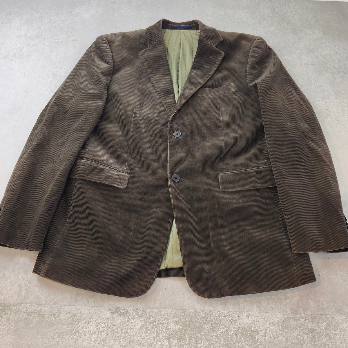 Veste blazer homme Matinique en velours côtelé marron 52 (L) #0302 Homme
