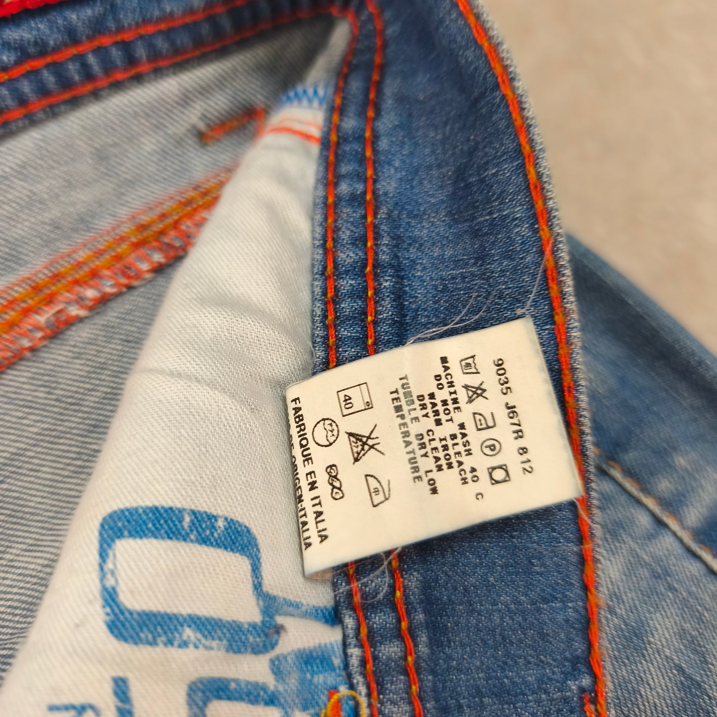 Jean Miss Sixty Vintage Modèle Zuma Taille W30 Denim Rétro Italie Femme #0251