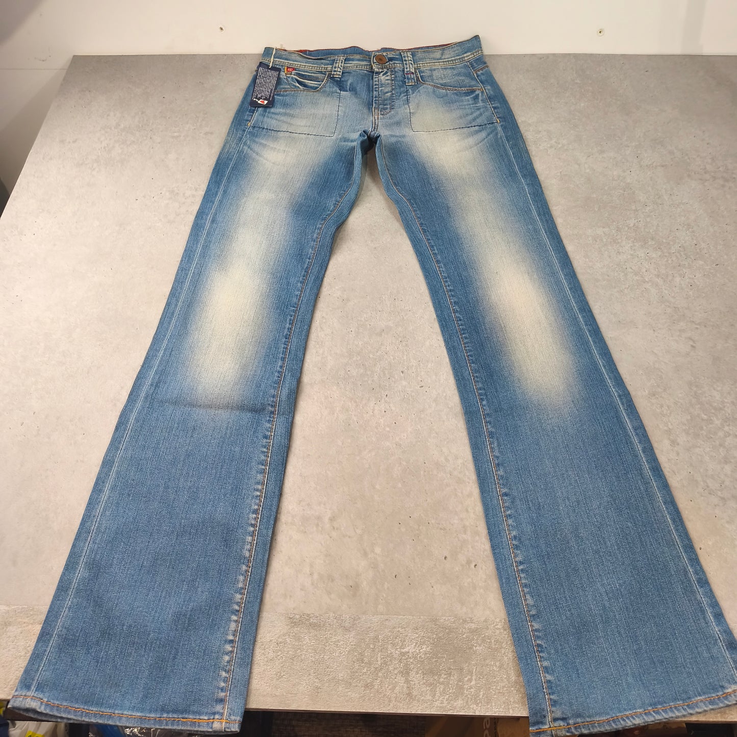 Jean Miss Sixty Vintage Modèle Zuma Taille W30 Denim Rétro Italie Femme #0251