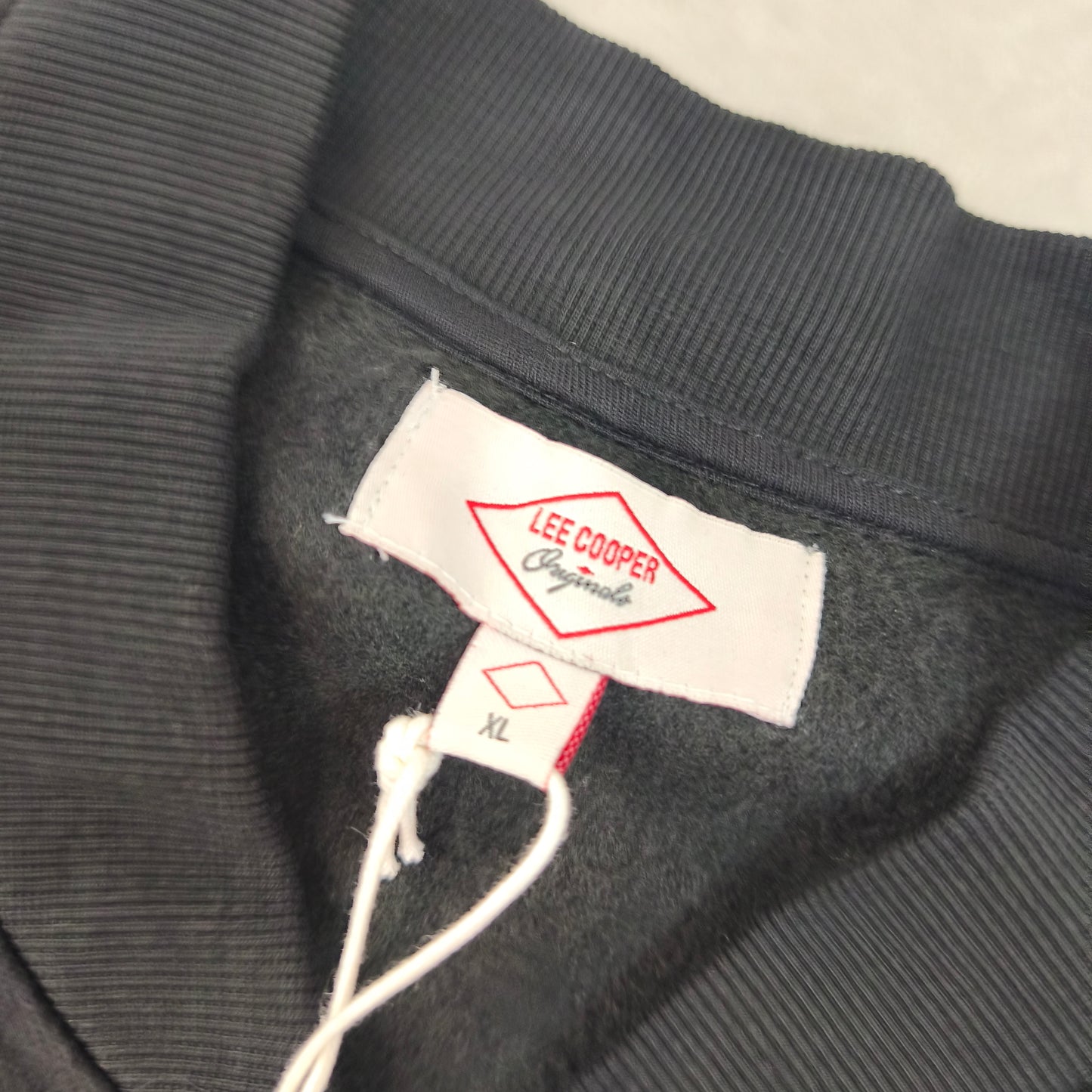 Veste Teddy Lee Cooper Originals Noire très Oversize XL (Convient 2XL/3XL)  homme #0240