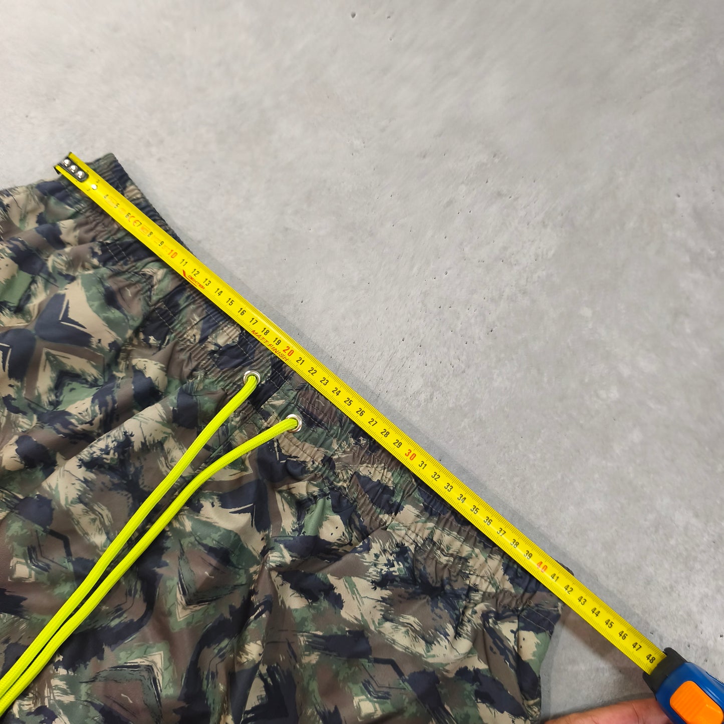 Short de bain Plein Sport camouflage militaire taille XXL boardshort fluo #0234 homme
