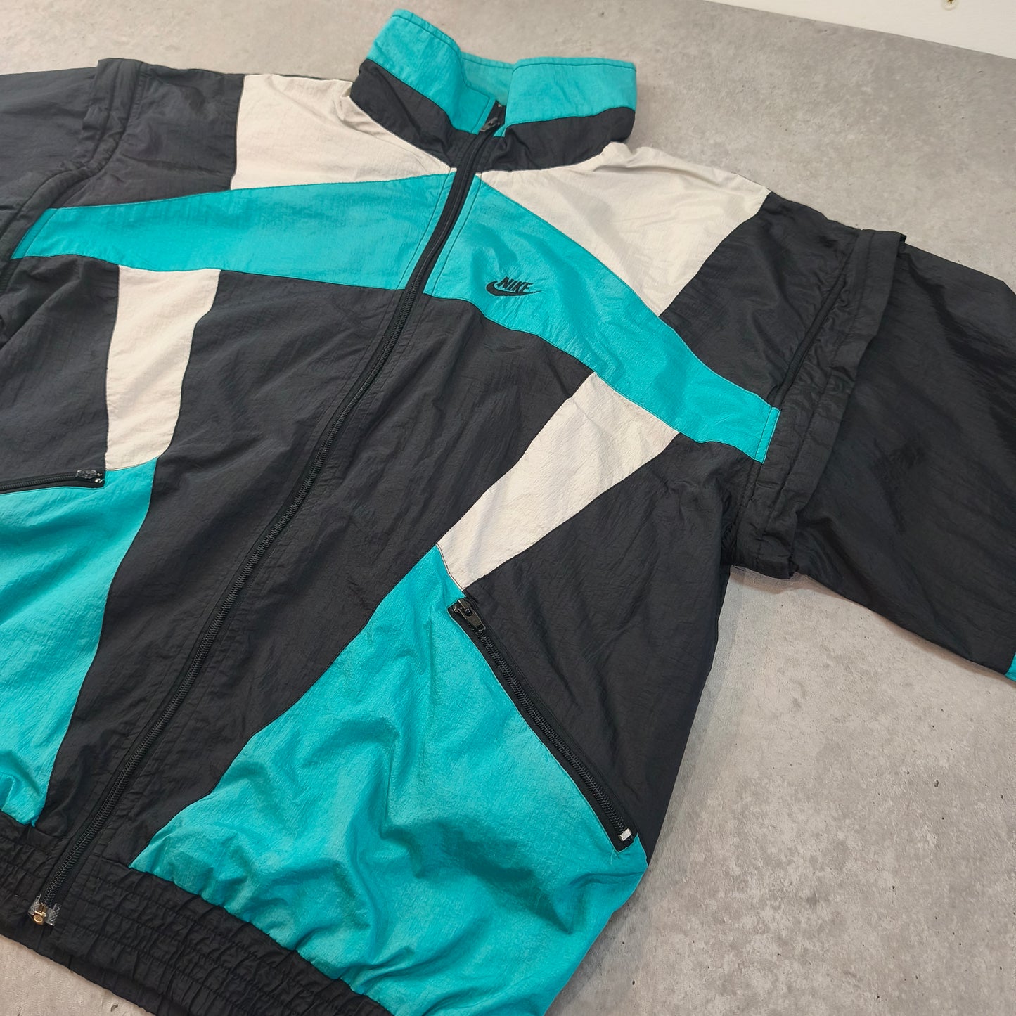 Veste Coupe-Vent Nike Vintage 90s Style Oversize homme L/XL #0122
