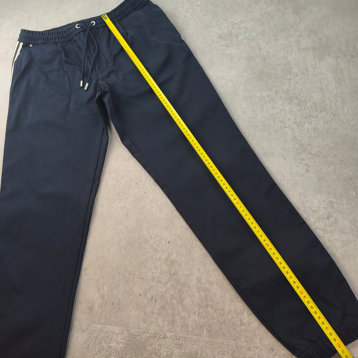 Pantalon Jogger Tommy Hilfiger bleu marine "Chelsea Relaxed Tapered Fit" - Homme W32/32 #0295