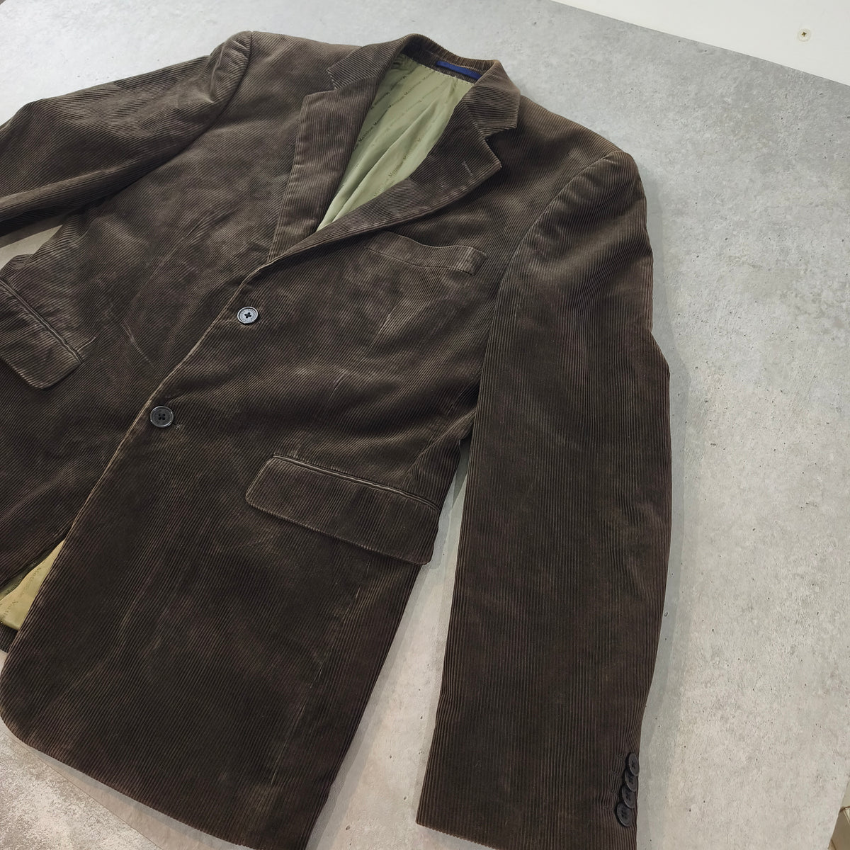 Veste blazer homme Matinique en velours côtelé marron 52 (L) #0302 Homme