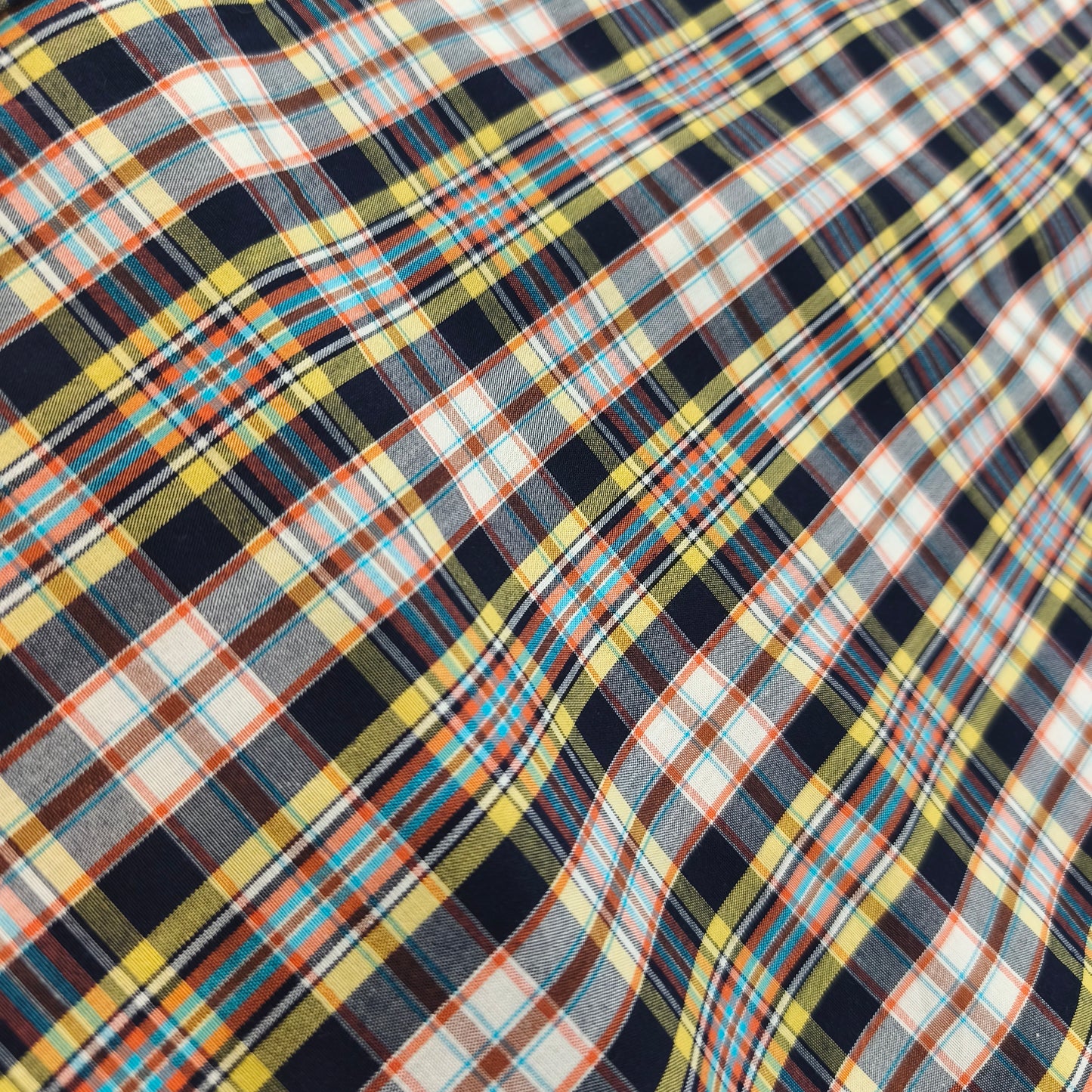 Chemise Homme Manches Courtes Carreaux Gianni Valli Taille XXL StyleCasual Vintage Homme #0250