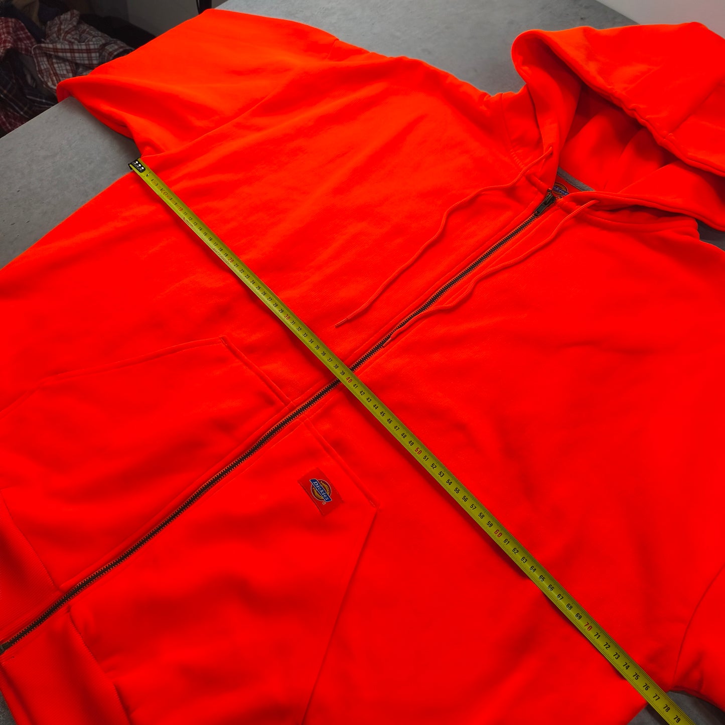 Veste Dickies Zip Hoodie Orange Fluo - 3XL / 4XL Homme - #0086