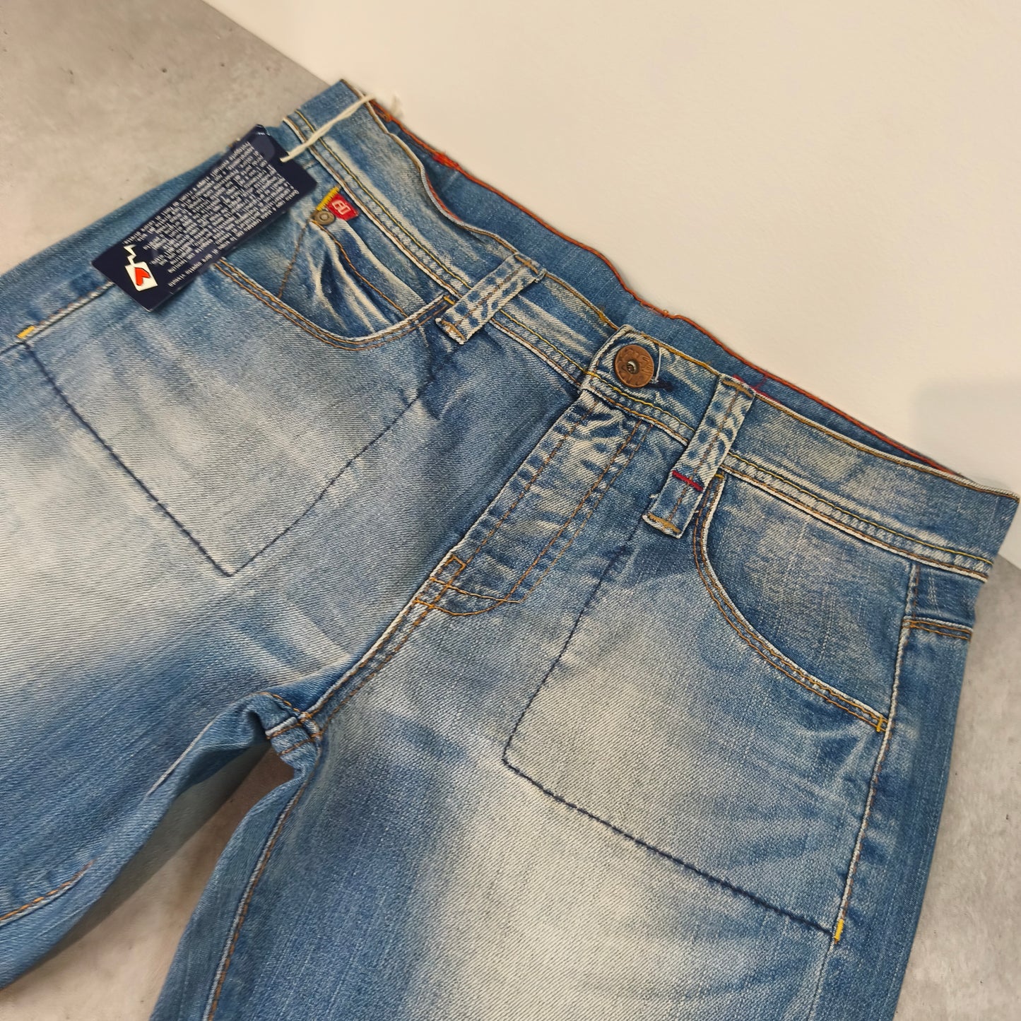 Jean Miss Sixty Vintage Modèle Zuma Taille W30 Denim Rétro Italie Femme #0251