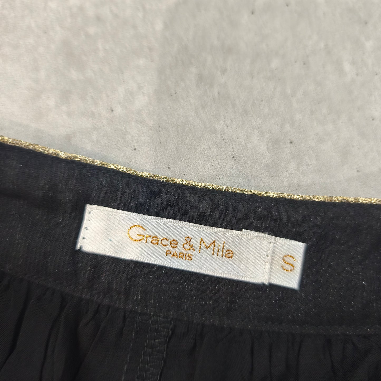 Jupe noire Grace & Mila taille 34 #0153 femme