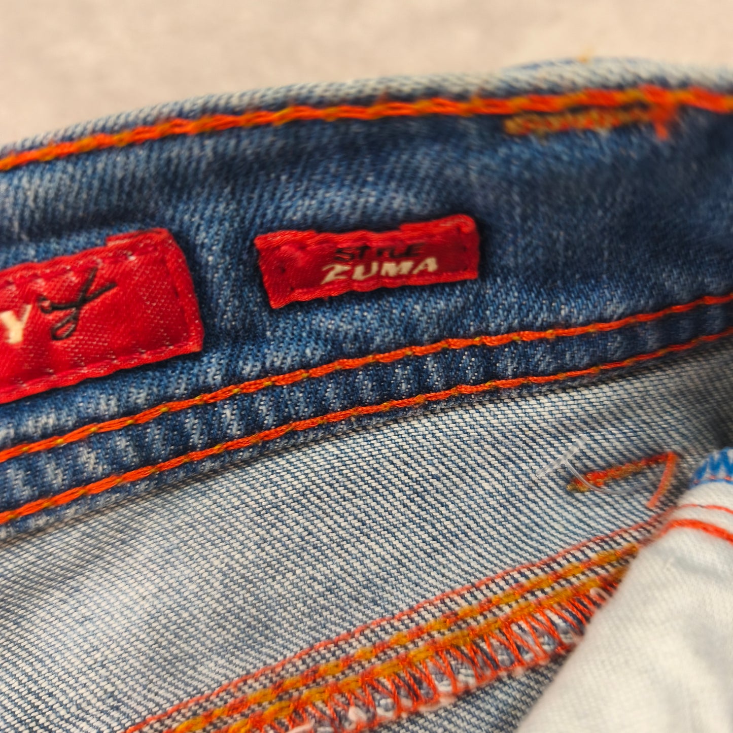 Jean Miss Sixty Vintage Modèle Zuma Taille W30 Denim Rétro Italie Femme #0251