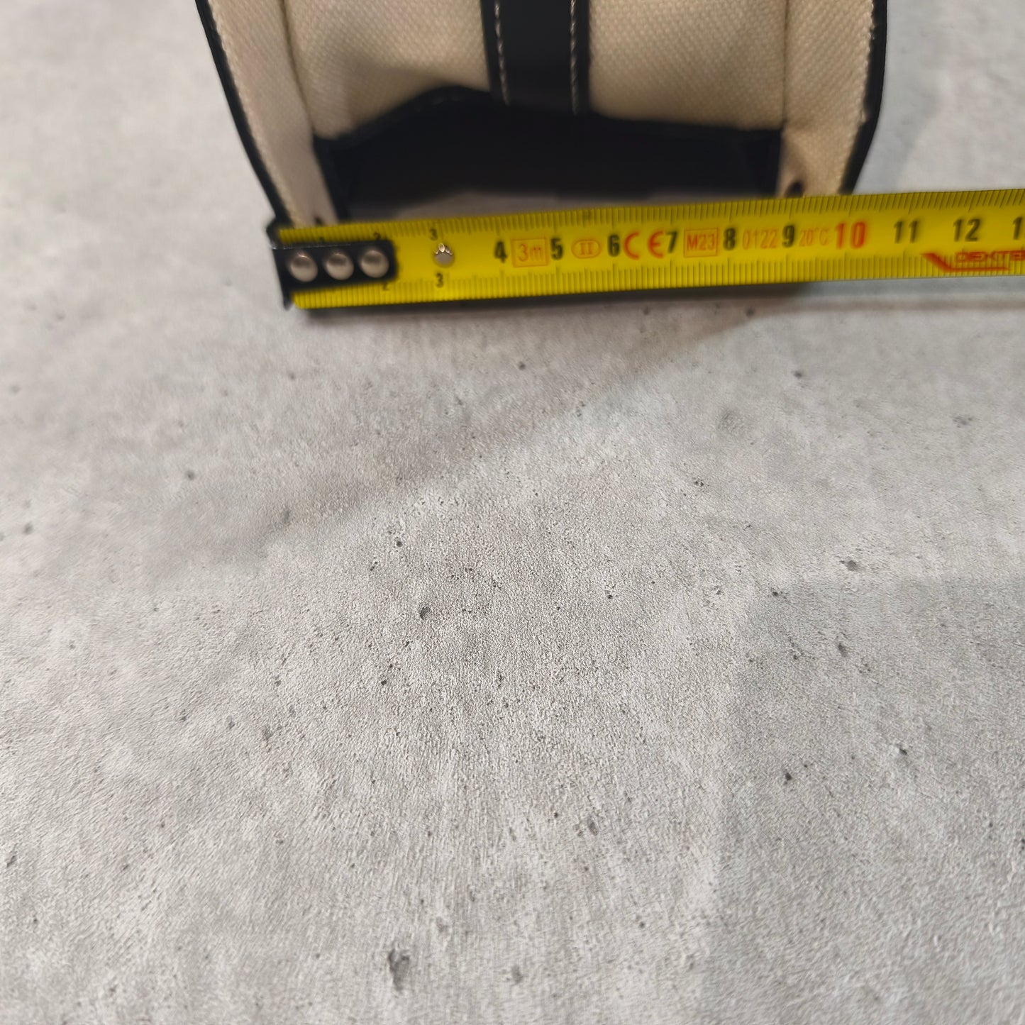 Sac à Main Cabas Manoukian Studio Écru et Noir Bandoulière #0280