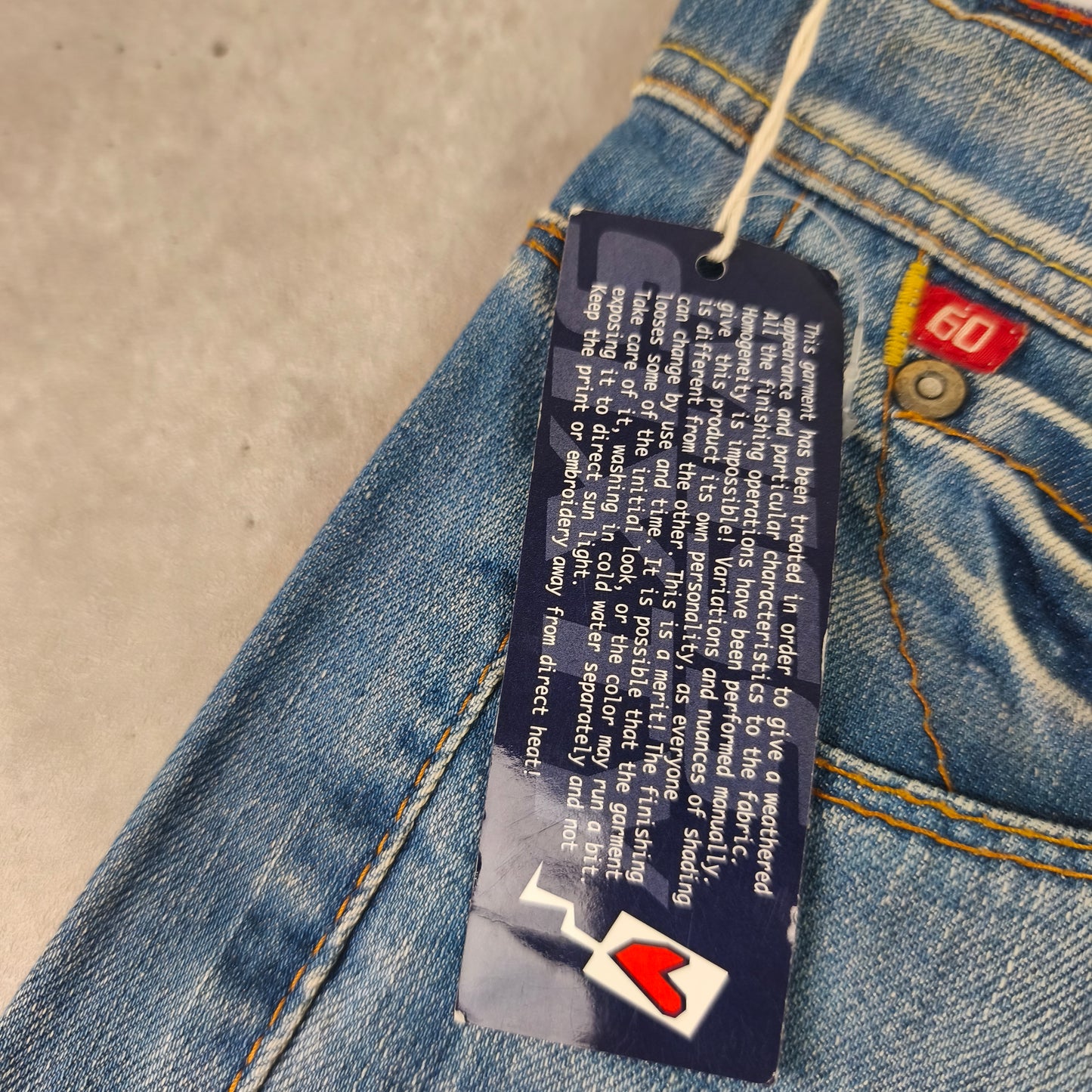Jean Miss Sixty Vintage Modèle Zuma Taille W30 Denim Rétro Italie Femme #0251