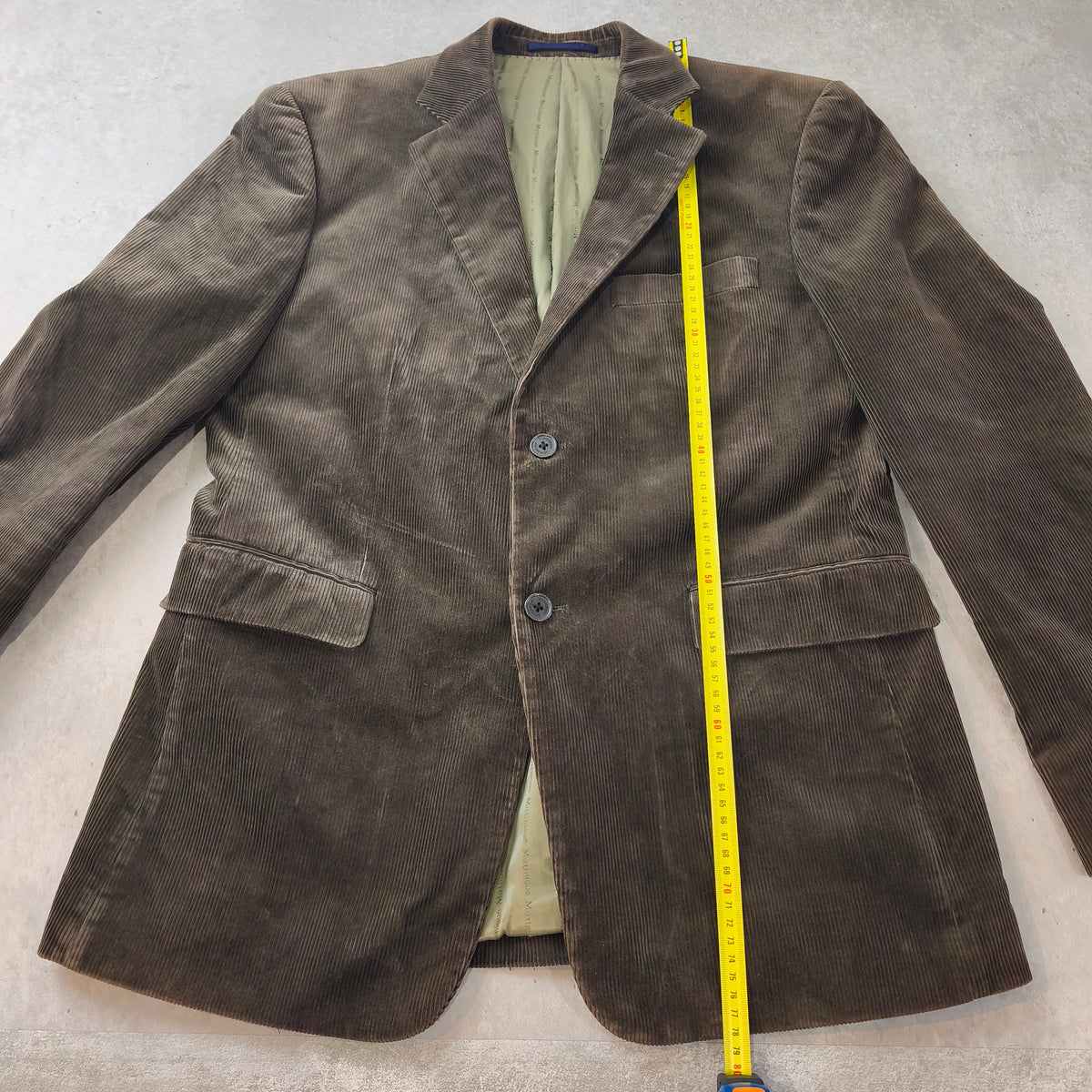 Veste blazer homme Matinique en velours côtelé marron 52 (L) #0302 Homme