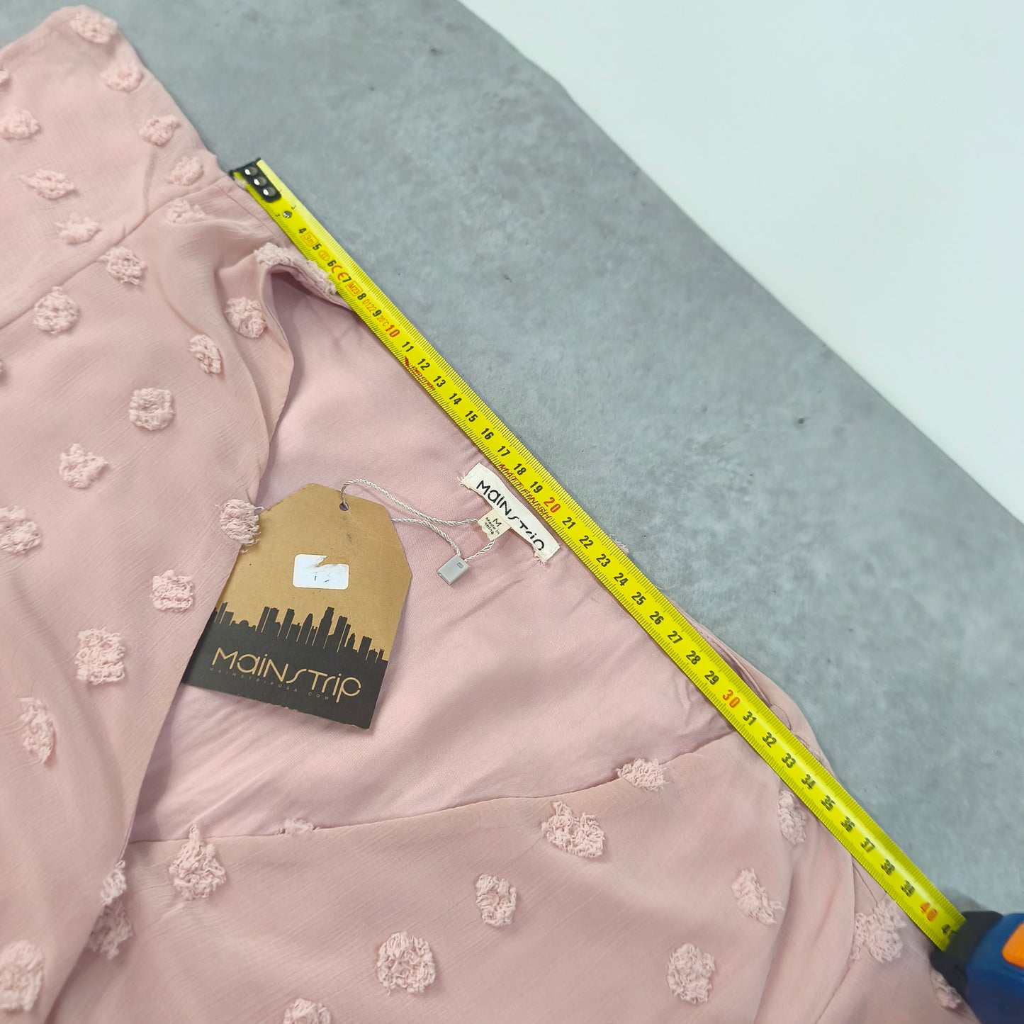 Combishort femme rose poudré plumetis Main Strip taille M femme