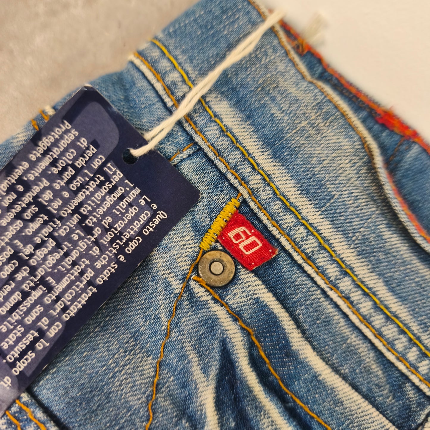 Jean Miss Sixty Vintage Modèle Zuma Taille W30 Denim Rétro Italie Femme #0251