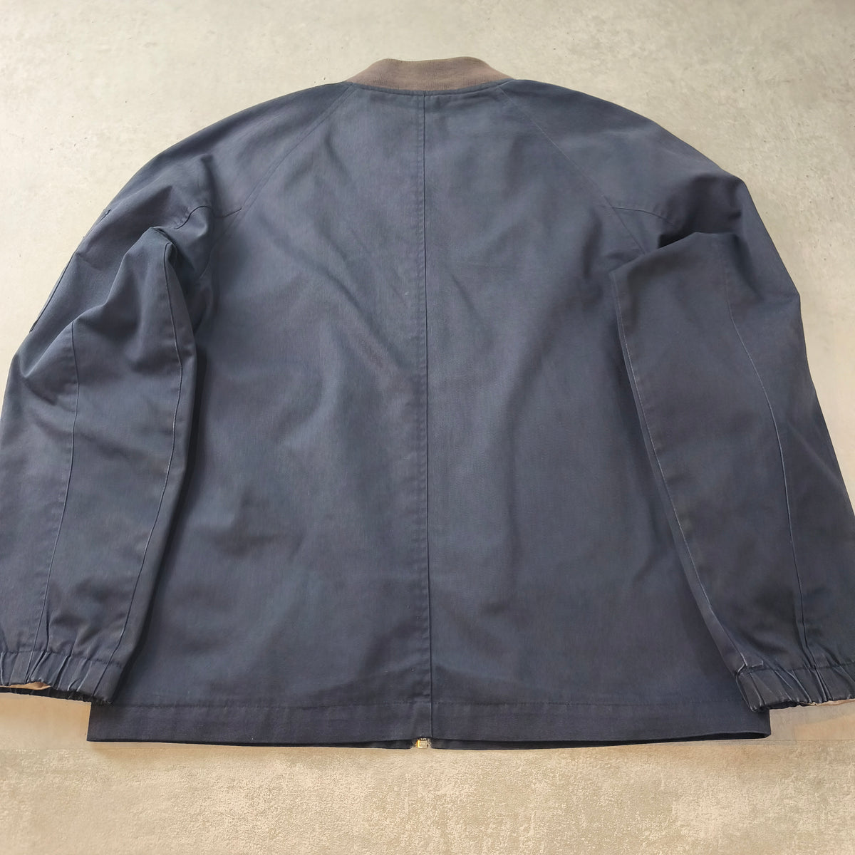 Blouson Homme Harrington Fin Velour by Nostalgi "Marc" Vintage Style  Taille M #0302