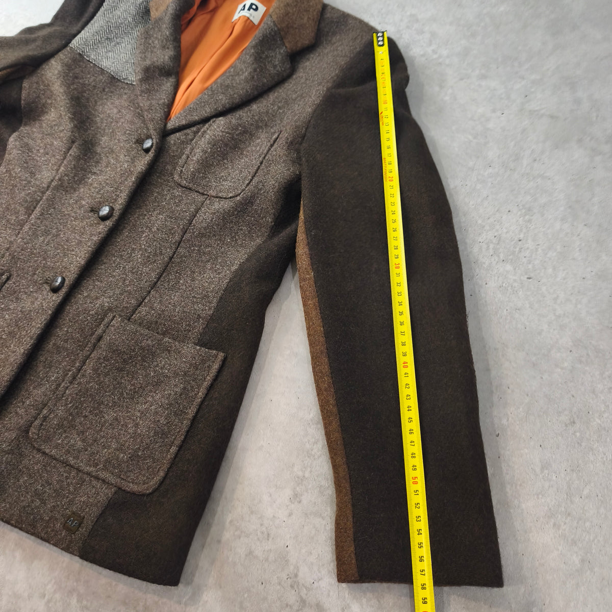 Veste blazer vintage laine style chasse Archie Pell by Bruphils 38 M #0302 Femme