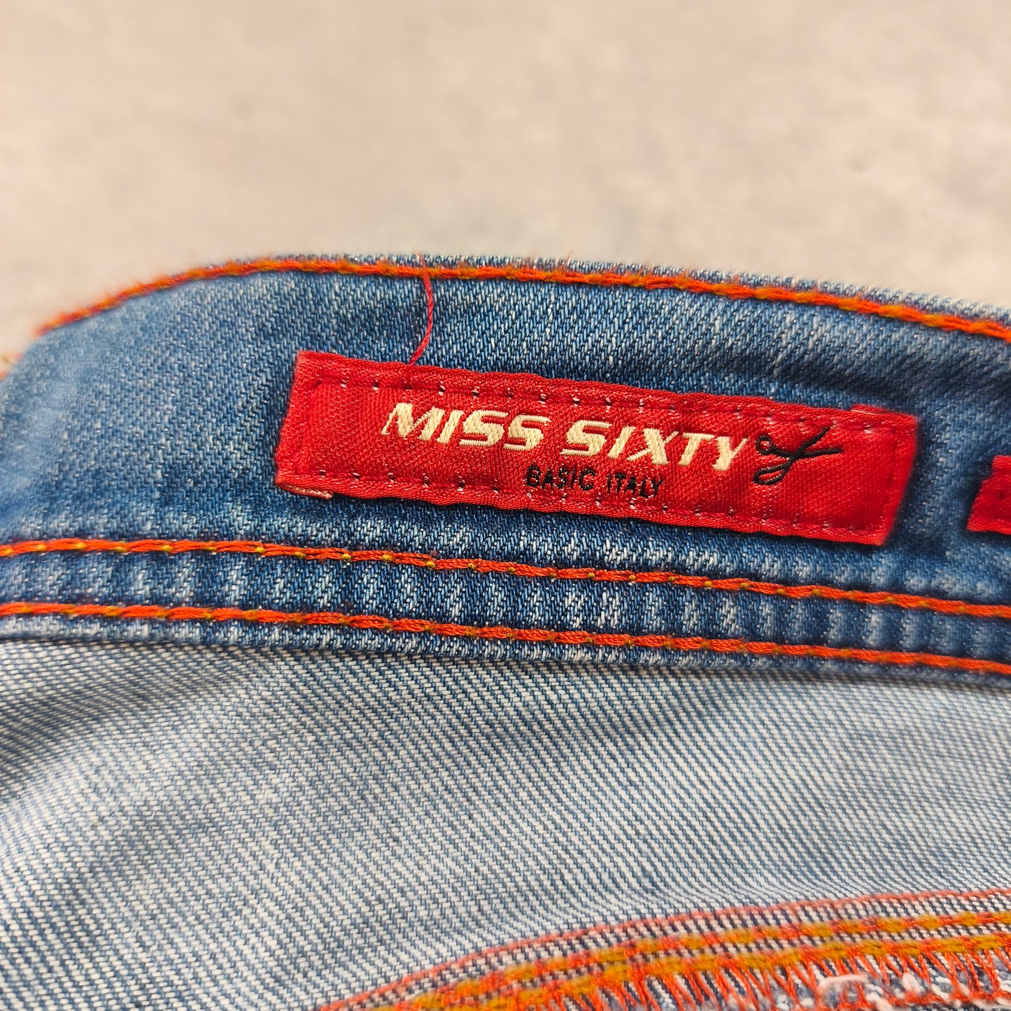 Jean Miss Sixty Vintage Modèle Zuma Taille W30 Denim Rétro Italie Femme #0251