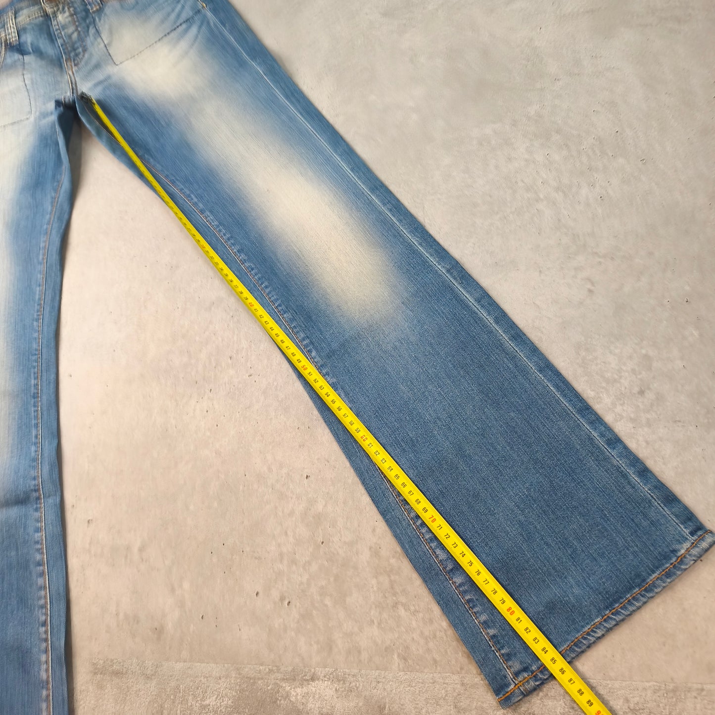 Jean Miss Sixty Vintage Modèle Zuma Taille W30 Denim Rétro Italie Femme #0251