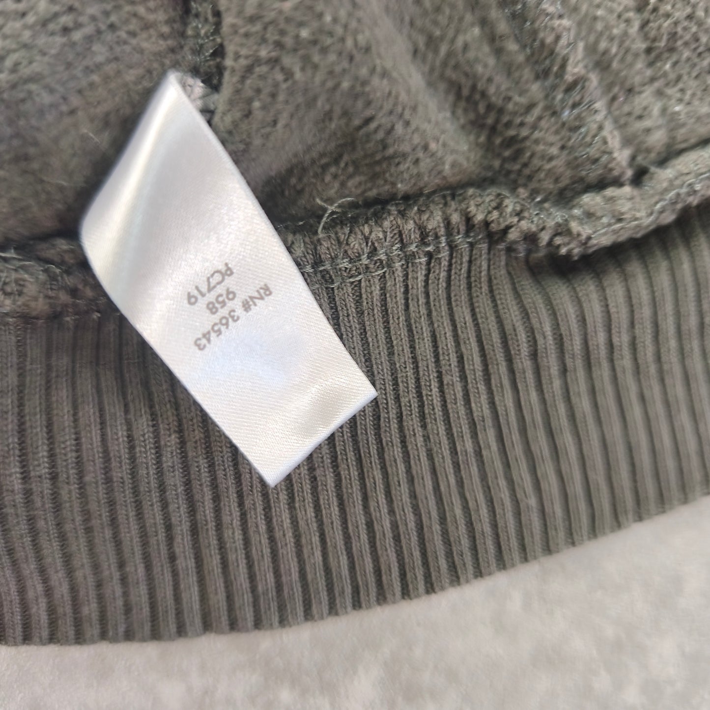 Veste Gilet Calvin Klein Kaki Taupe Coton - Taille M Homme #0112