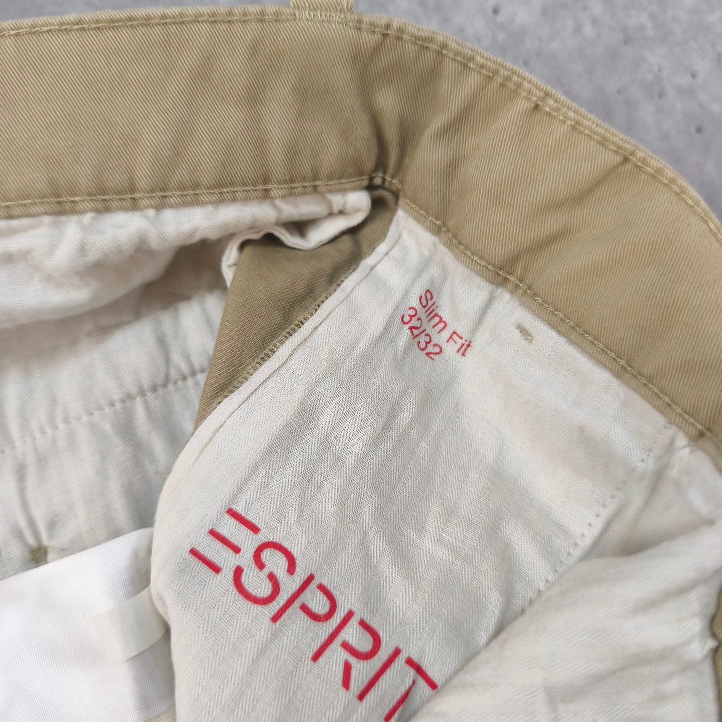 Pantalon chino beige Esprit taille W34 #0236 homme