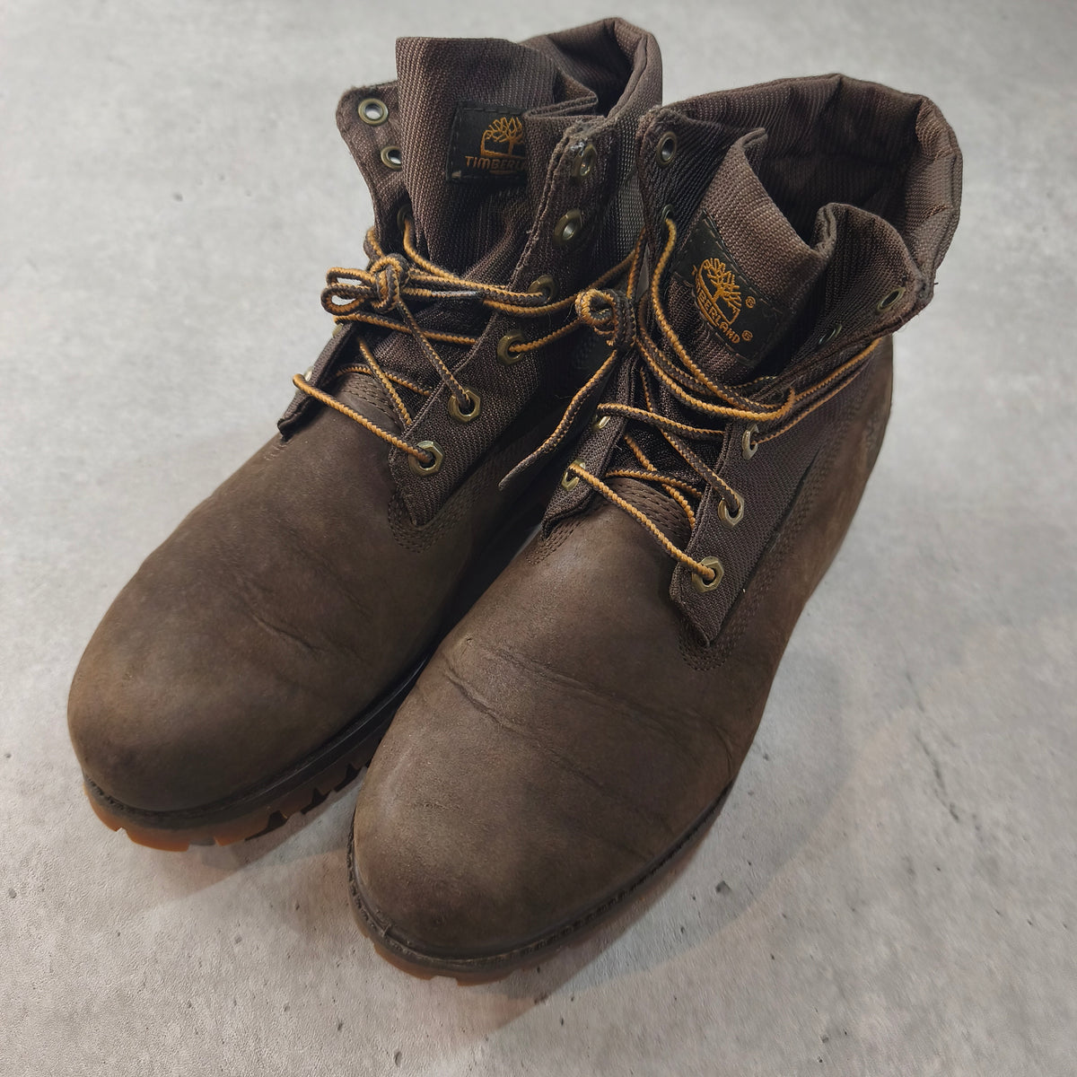 Bottines / Boots Timberland marron - Très bon état - Taille 42 (US 8.5W) #0301 Homme