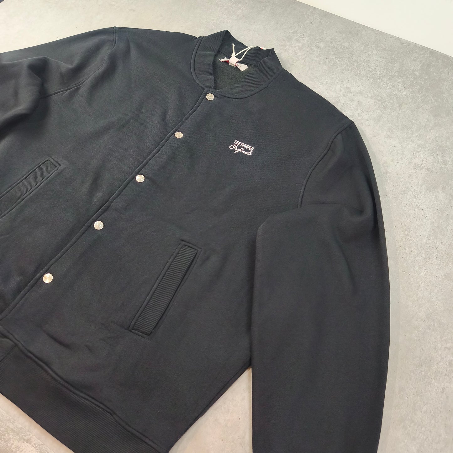 Veste Teddy Lee Cooper Originals Noire très Oversize XL (Convient 2XL/3XL)  homme #0240